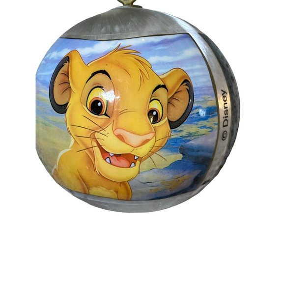 DISNEY'S THE LION KING SIMBA AND NALA BALL ORNAMENT - Picture 4 of 12
